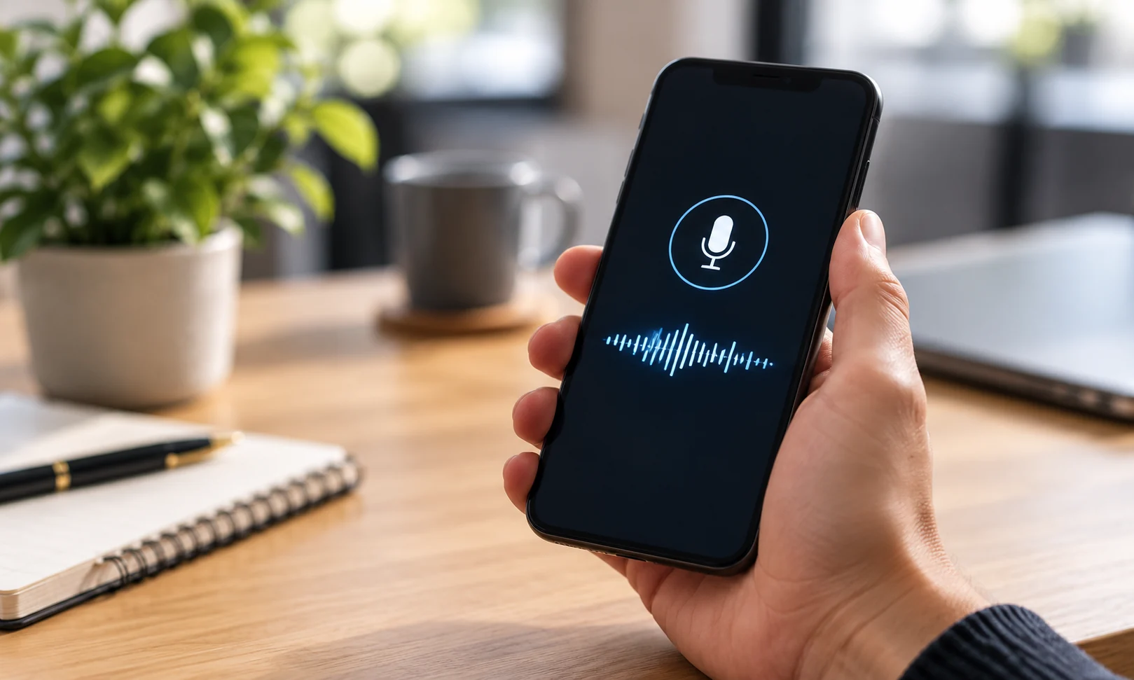 Illustrative voice AI workspace